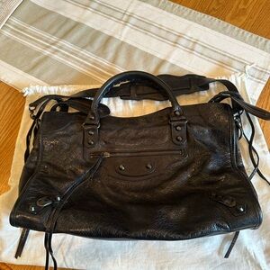 Balenciaga City Bag Black